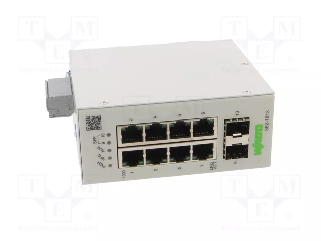 WAGO 852-1813 Switch Ethernet administrado WAGO 852-1813 Switch Ethernet administrado