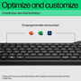 HP 460 Teclado Bluetooth Multi-Dispositivo, Conectividad para Tres Dispositivos, Tamaño Completo con Teclado Numérico, Resistente a Derrames