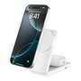 Belkin Cargador Inalámbrico Qi2 UltraCharge 25W, 2-en-1, Blanco, con Cable USB-C 1.5m, Ref. WIZ038kqWH