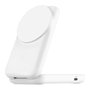Belkin Cargador Inalámbrico Qi2 UltraCharge 25W, 2-en-1, Blanco, con Cable USB-C 1.5m, Ref. WIZ038kqWH