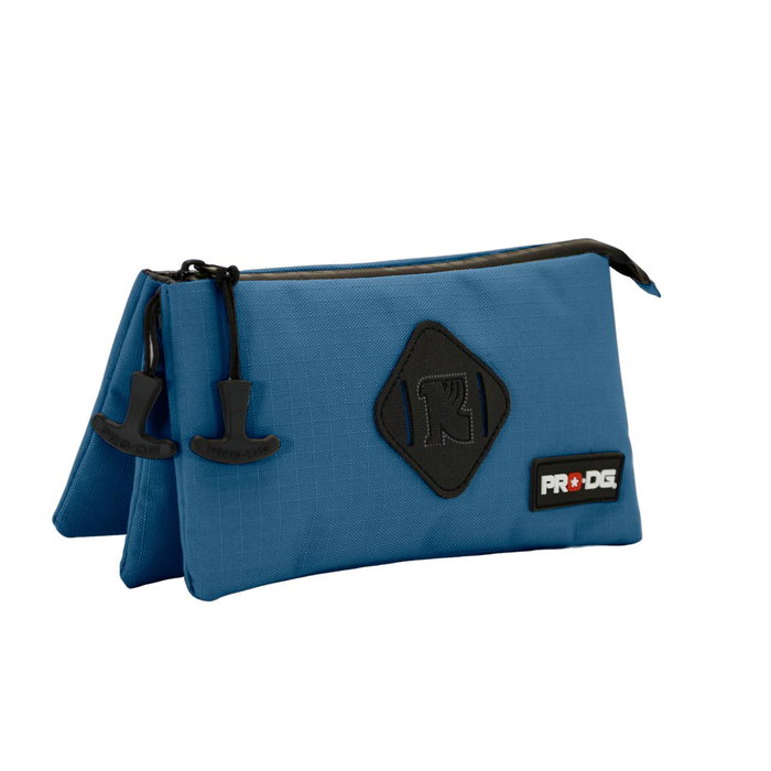 Pro-Dg Estuche Portatodo Triple Smart Navy Blue PRO-DG Azul Oscuro con 3 Compartimentos y Cuerpo Repelente a Líquidos
