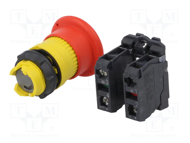 SCHNEIDER ELECTRIC Interruptor de emergencia Harmony XB5 rojo 22mm