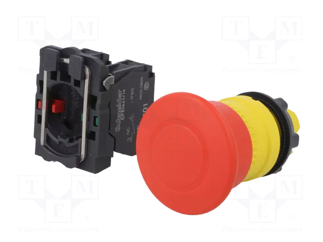 SCHNEIDER ELECTRIC Interruptor de emergencia Harmony XB5 rojo 22mm