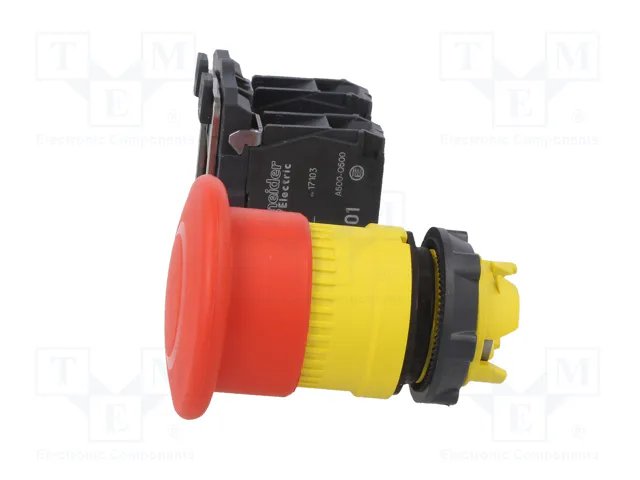 SCHNEIDER ELECTRIC Interruptor de emergencia Harmony XB5 rojo 22mm