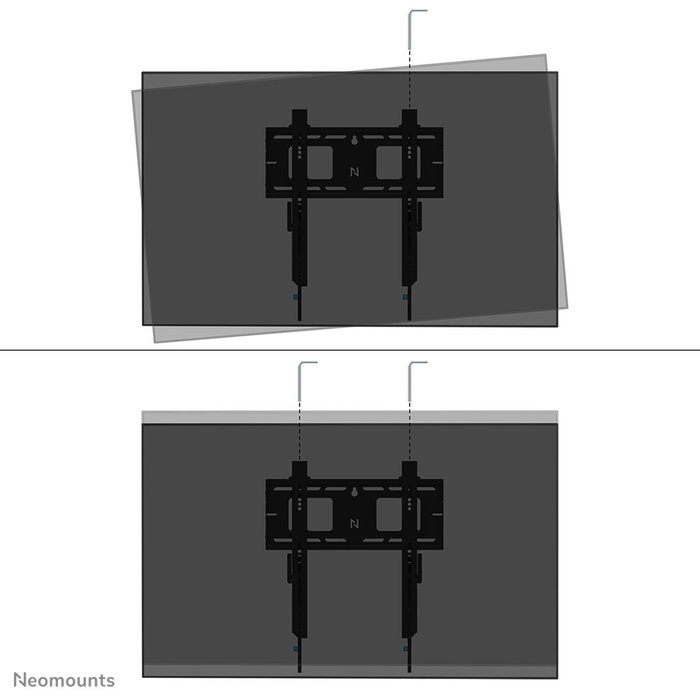 Neomounts WL30-750BL14 Soporte de pared fijo para pantallas 42-75 pulgadas Neomounts WL30-750BL14 Soporte de pared fijo para pantallas 42-75 pulgadas
