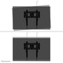 Neomounts WL30-750BL14 Soporte de Pared Fijo para Pantallas Pesadas de 42-75", Hasta 100kg, VESA 100x100-400x400, Nivelación, Instalación Rápida, Negro