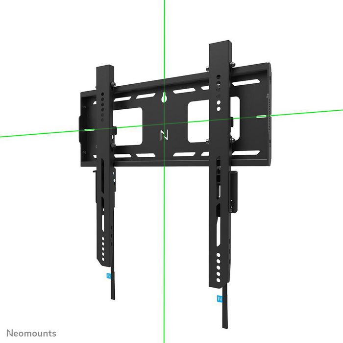 Neomounts WL30-750BL14 Soporte de Pared Fijo para Pantallas Pesadas de 42-75", Hasta 100kg, VESA 100x100-400x400, Nivelación, Instalación Rápida, Negro