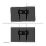 Neomounts WL30-750BL14 Soporte de pared fijo para pantallas 42-75 pulgadas