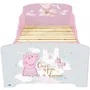Fun House Cama Infantil Peppa Pig Dream, Iluminado con Lattes, Box Spring, 140 x 70 cm