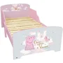 Fun House Cama Infantil Peppa Pig Dream, Iluminado con Lattes, Box Spring, 140 x 70 cm