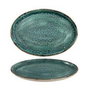 Summa Moon Turquoise Set de 6 Platos Llanos Oval 23x17 cm Turquesa