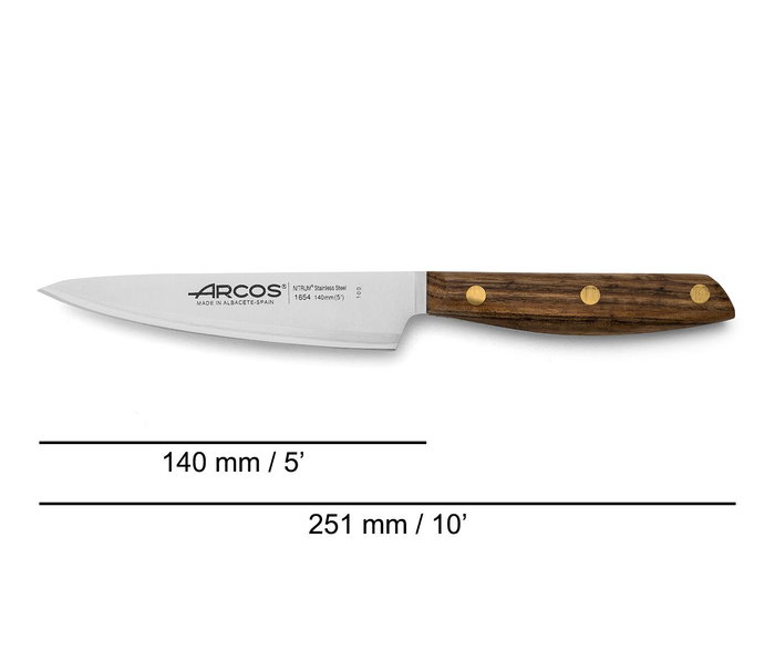 ARCOS Cuchillo Cocinero Hoja Inox 140 mm