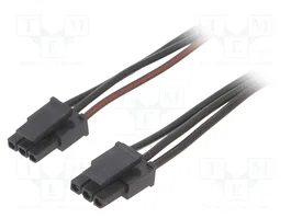 ESPE Cable de alimentación Micro-Fit 3.0 hembra-hembra 3 pines 0,4m