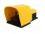 PIZZATO ELETTRICA Interruptor de pie amarillo SPST-NO + SPST-NC 6A/250VAC