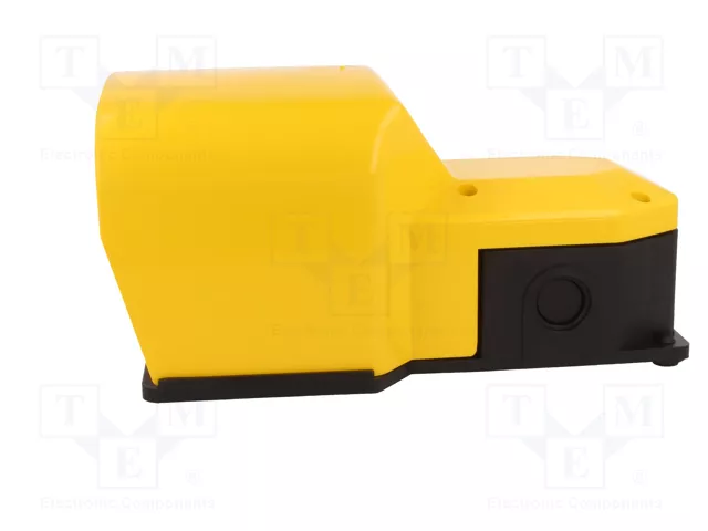 PIZZATO ELETTRICA Interruptor de pie amarillo SPST-NO + SPST-NC 6A/250VAC