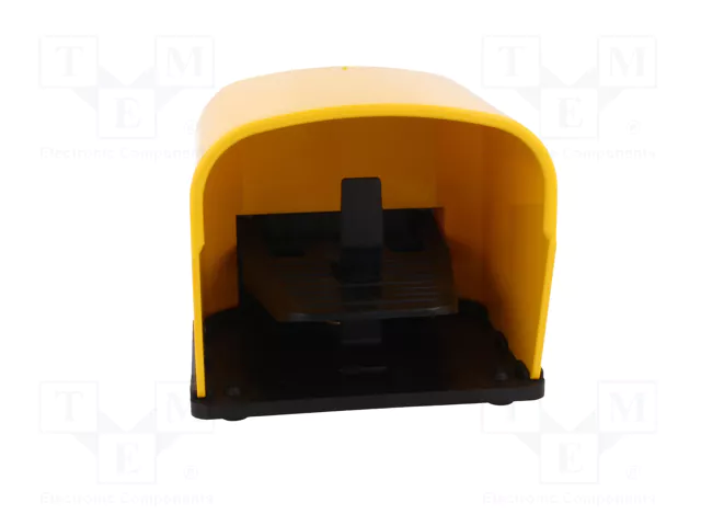 PIZZATO ELETTRICA Interruptor de pie amarillo SPST-NO + SPST-NC 6A/250VAC