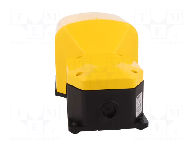 PIZZATO ELETTRICA Interruptor de pie amarillo SPST-NO + SPST-NC 6A/250VAC