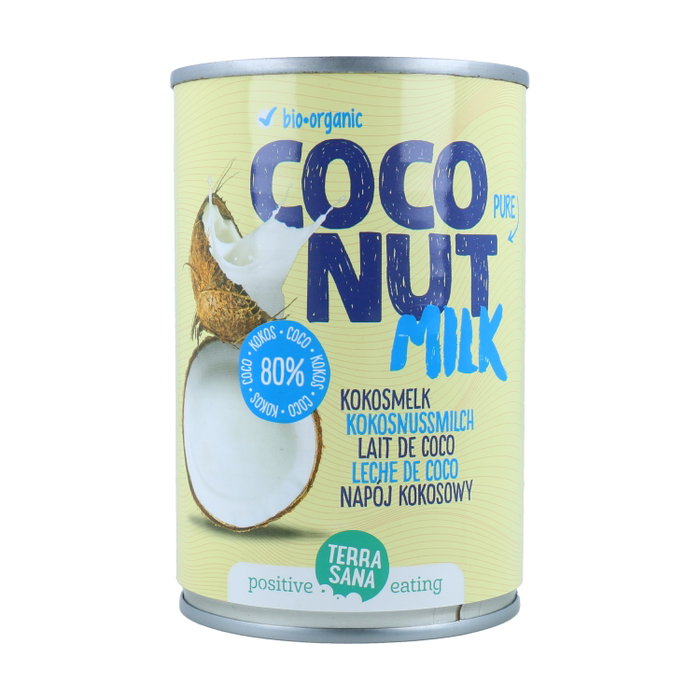 Terrasana Leche de Coco Bio 400ml - Bebida Vegetal Natural Terrasana Leche de Coco Bio 400ml - Bebida Vegetal Natural