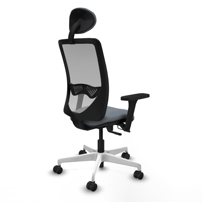 PIQUERAS Y CRESPO Silla de oficina Zulema Gris con Mecanismo Sincro/Traslack PIQUERAS Y CRESPO Silla de oficina Zulema Gris con Mecanismo Sincro/Traslack