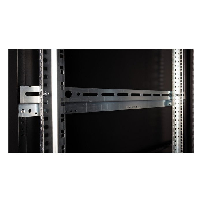 ROLINE Servidor Rack 19 Pulgadas 42U 600x1000 mm Negro Vidrio Acero 1000 kg Capacidad