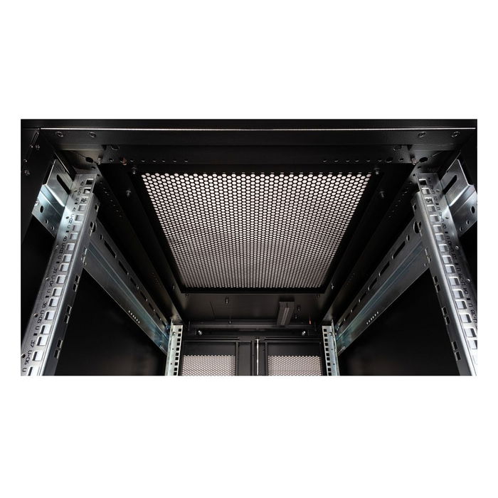 ROLINE Servidor Rack 19 Pulgadas 42U 600x1000 mm Negro Vidrio Acero 1000 kg Capacidad