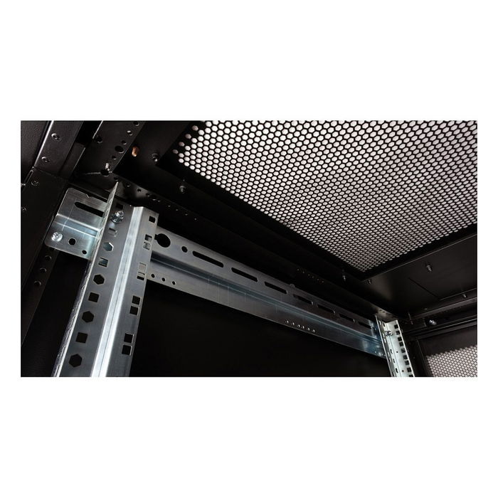 ROLINE Servidor Rack 19 Pulgadas 42U 600x1000 mm Negro Vidrio Acero 1000 kg Capacidad