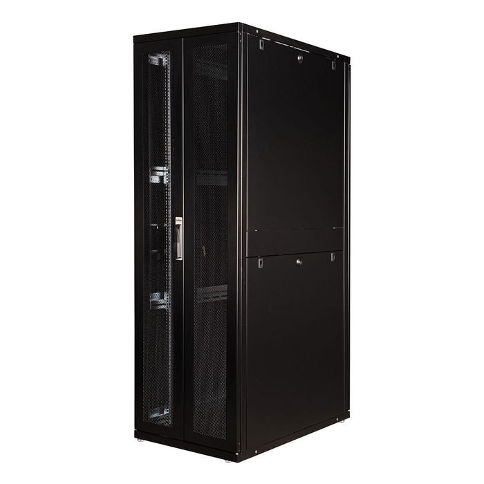 ROLINE Servidor Rack 19 Pulgadas 42U 600x1000 mm Negro Vidrio Acero 1000 kg Capacidad