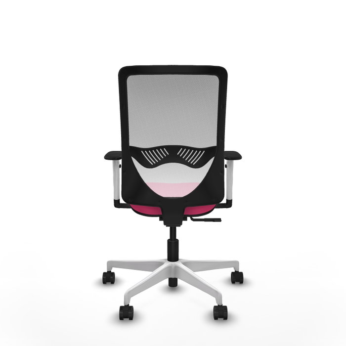 PIQUERAS Y CRESPO Silla de oficina Zulema Rosa y Blanco PIQUERAS Y CRESPO Silla de oficina Zulema Rosa y Blanco