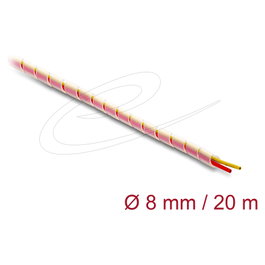 DeLOCK Manguera de Silicona 8 mm x 20 m Transparente
