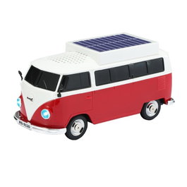 SAMI Altavoz Sami Vintage hippie rojo multimedia 5W