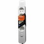 Quarx Regleta de 4 tomas con interruptor y cable de 1,5 m