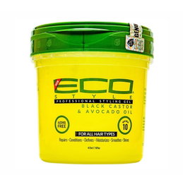 Eco Style Gel Black Castor & Avocado Oil 473ml
