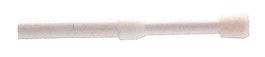 Cortina Visillero Presion PVC 8 mm Redondo Blanco 40x70