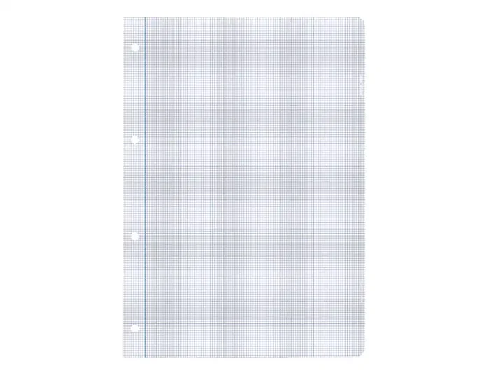 Liderpapel Recambio A4 100 Hojas Milimetrado 2mm 4 Taladros Liderpapel Recambio A4 100 Hojas Milimetrado 2mm 4 Taladros