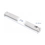 DeLOCK Manga trenzada con cierre de cremallera resistente al calor 3 m x 20 mm blanco