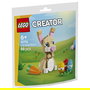 LEGO Creator 30716 Simpático Conejo de Pascua - Juego de construcción, 66 piezas, plástico, para niños 6+ años