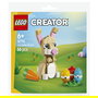 LEGO Creator 30716 Simpático Conejo de Pascua - Juego de construcción, 66 piezas, plástico, para niños 6+ años
