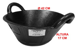 SIFER SPART Cubo 9 L con Goma Reforzada Ø42x17cm