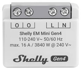 Shelly EM Mini Gen4 WiFi/Matter Medidor de Energía
