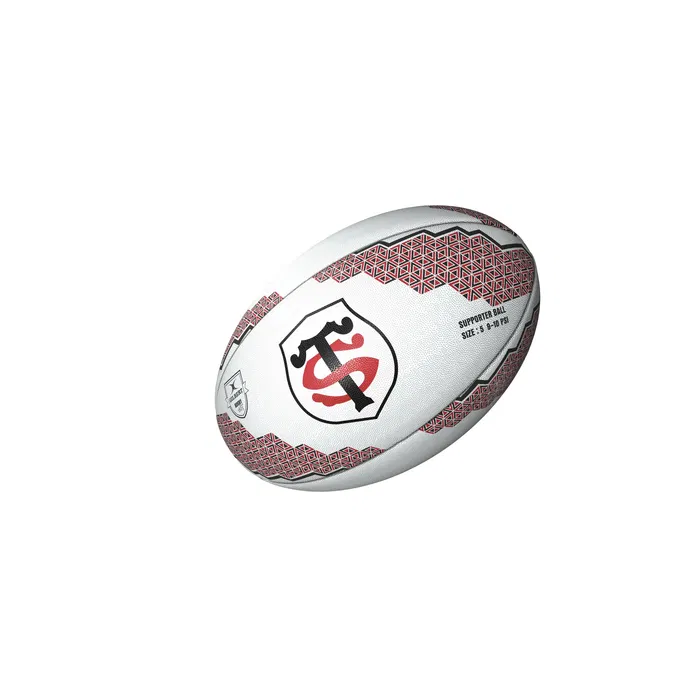 Gilbert GIL5024686343942 Ballon Support Toulousain T5 Stadium