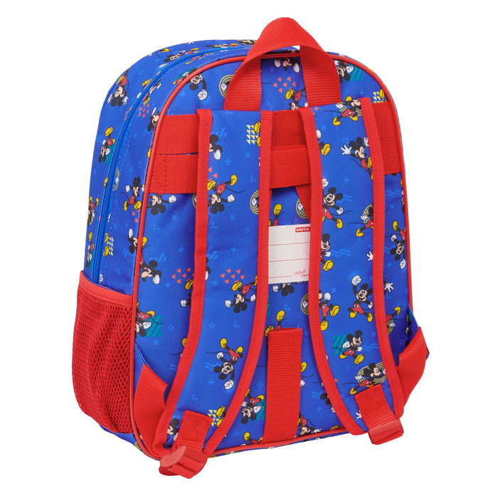 Mochila Escolar Mickey Mouse Clubhouse Today Azul 26 x 34 x 11 cm Mochila Escolar Mickey Mouse Clubhouse Today Azul 26 x 34 x 11 cm