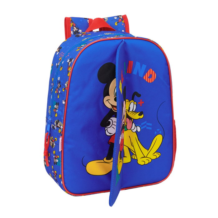 Mochila Escolar Mickey Mouse Clubhouse Today Azul 26 x 34 x 11 cm Mochila Escolar Mickey Mouse Clubhouse Today Azul 26 x 34 x 11 cm