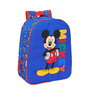 Mochila Escolar Mickey Mouse Clubhouse Today Azul 26 x 34 x 11 cm