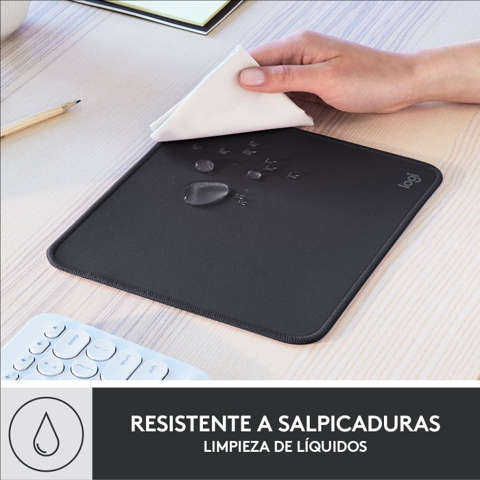 Logitech Studio Series Alfombrilla de ratón, Grafito, 230 x 200 mm Logitech Studio Series Alfombrilla de ratón, Grafito, 230 x 200 mm