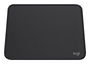 Logitech 230 x 200 x 2 mm Mouse Pad Studio Series Graphite - Suave, Antideslizante, Resistente a Salpicaduras
