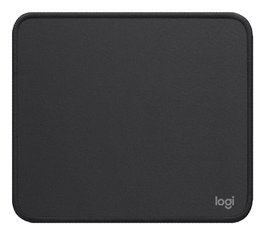 Logitech - Alfombrilla de Ratón Studio Series Suave, Resistente a Derrames, Base Antideslizante y Bordes Planos - Grafito, 230 x 200 x 2 mm, 73 g