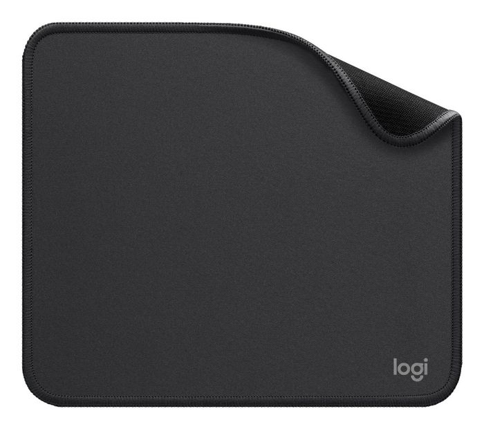 Logitech 230 x 200 x 2 mm Mouse Pad Studio Series Graphite - Suave, Antideslizante, Resistente a Salpicaduras