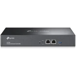 TP-Link Omada OC300 Controlador Hardware para Red SDN, 2 Puertos RJ-45 Gigabit, Gestión Centralizada, Hasta 500 Dispositivos, Montaje en Rack