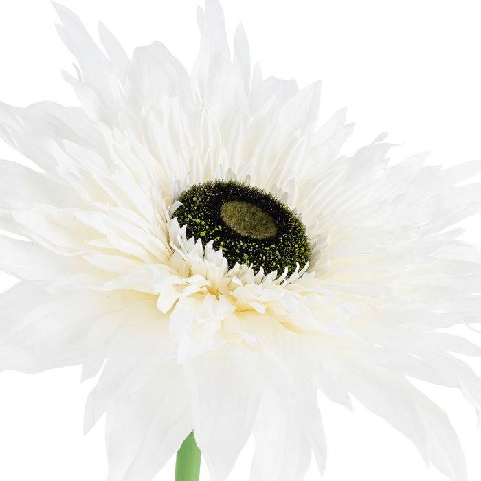 Flor Gerbera Blanco Artificial 40 X 40 X 125 cm (Set de 2)