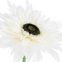Flor Gerbera Blanco Artificial 40 X 40 X 125 cm (Set de 2)